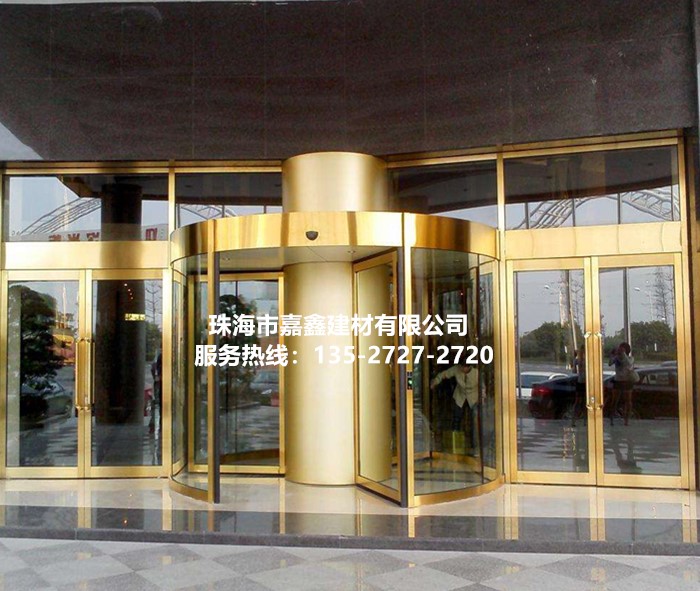 嘉鑫松下環(huán)柱旋轉(zhuǎn)門系列