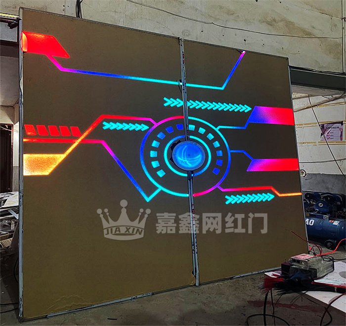珠海科技門網紅門電動科幻門夢幻炫酷門