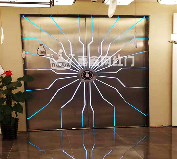 珠?？萍奸T網紅門電動科幻門夢幻炫酷門